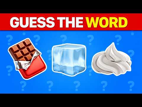 Guess The Word Emoji Game 🤔❓Emoji Quiz | Can You Guess The Word by Emoji