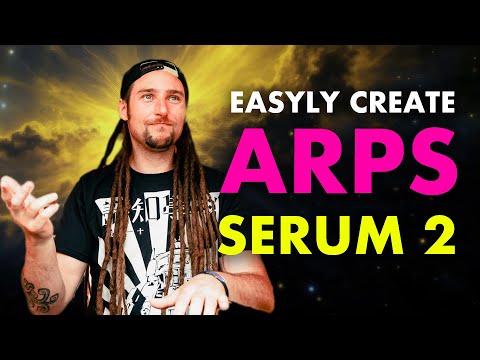 Jam With Virtual Light Part 1 -  Easy Melodies with Arp Labs - Psytrance Tutorial Serum 2