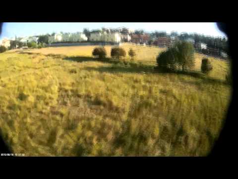 Drone impreso 3D, primeros vuelos acro.