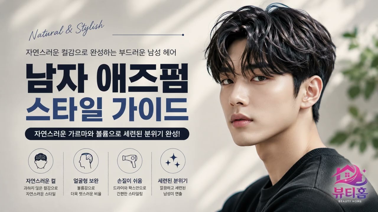 남자 애즈펌 스타일 가이드