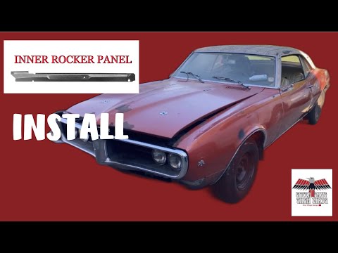 Inner Rocker panel replacement and front subframe mount repair 1968 Firebird or Camaro