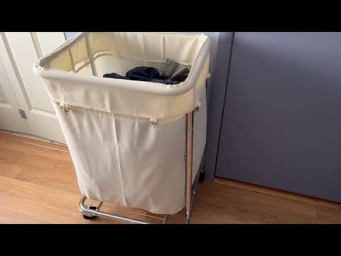 40 Gallon Laundry Hamper Basket with Wheels - Amazon Review