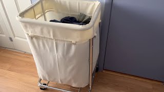 40 Gallon Laundry Hamper Basket with Wheels - Amazon Review