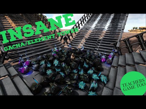 INSANELY EASY GACHA TOWER!!! INSANE ELEMENT GATHERING!