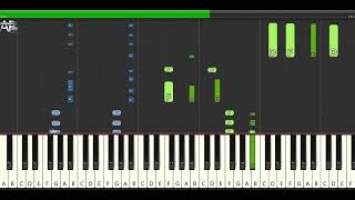 Love You To Death - Type O Negative | Adelina Piano synthesia tutorial