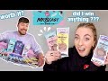 TRYING MR BEAST CHOCOLATE BARS Review Original Quinoa Crunch And Almond Chocolate I WON A PRIZE