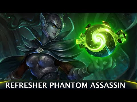 THE NEXT LEVEL PLAY 🔥🔥 REFRESHER PHANTOM ASSASSIN CARRY THE GAME 🔥