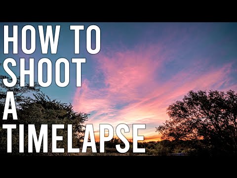 How To Shoot A Sunrise Timelapse