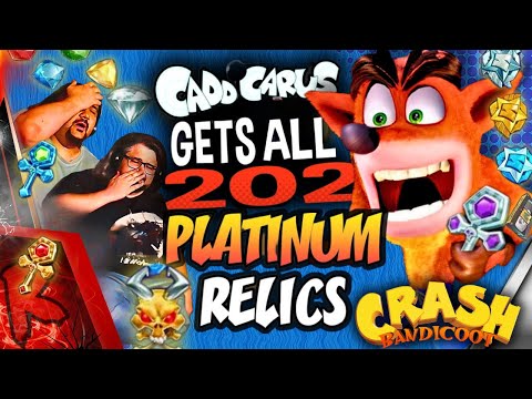 The Cruel World of Getting ALL 202 Platinum Relics in Crash Bandicoot - Caddicarus | RENEGADES REACT