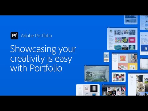 Adobe Portfolio Tutorial: Pages