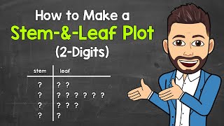 How to Make a Stem-and-Leaf Plot (2-Digits) | Math with Mr. J