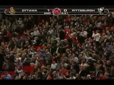 Heatley goal 1 @ Pens