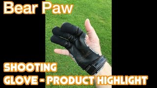 "Bear Paw" Traditional Shooting Glove - Product Highlight