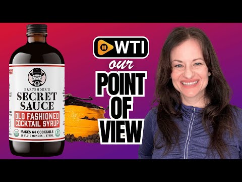 Bartender’s Secret Sauce USDA Organic Old Fashioned Mix – Handcrafted Old Fashioned Syrup with Bitters - WTI product video review