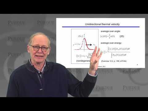 ECE Purdue Transistor Fundamentals L4.3: Transmission Theory of the MOSFET - The Ballistic MOSFET