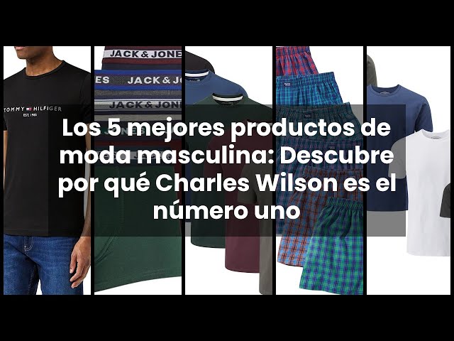 Vídeo relacionado con Charles Wilson Paquete 5 Camisetas Cuello Redondo Lisas (Medium, Dark Essentials)