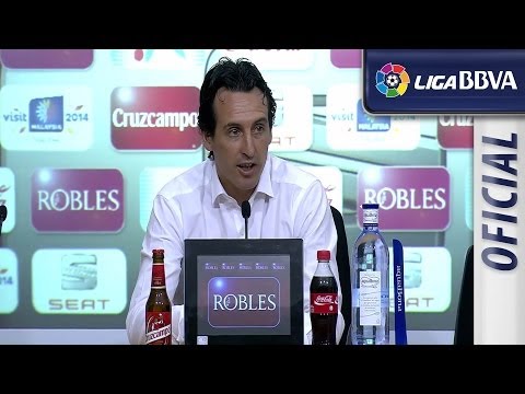 Press Conference Emery after Sevilla FC (3-1) Elche CF - HD