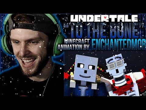 Vapor Reacts #771 | UNDERTALE SONG "To The Bone" Minecraft Animation by EnchantedMob REACTION!!