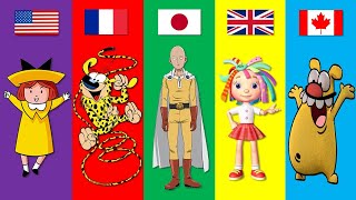 Cartoons From Different Countries | Pt.54