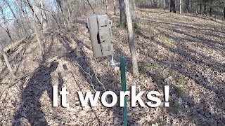 DIY Trail Camera Mount - Cheap and Simple