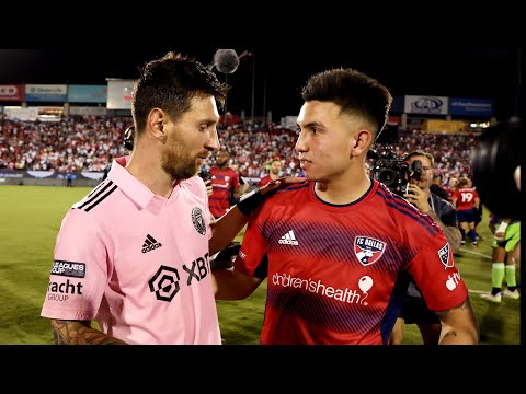 Leo Messi y Alan Velasco pintaron de magia albiceleste el Viejo Oeste