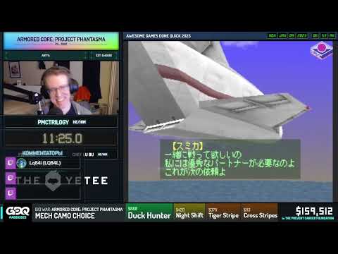[RU] Armored Core: Project Phantasma от pmcTRILOGY за 35:35 - Awesome Games Done Quick 2023