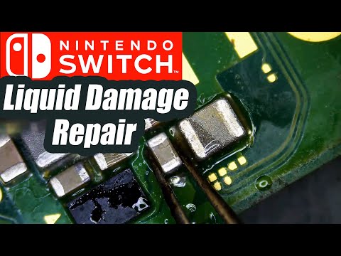 Nintendo Switch Liquid Damage Repair - Fixed in 5 minutes
