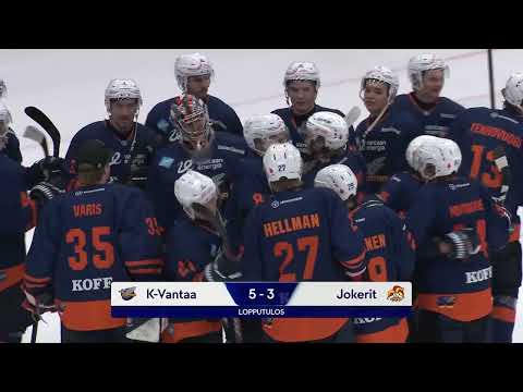 Maalikooste: Kiekko-Vantaa - Jokerit 14.9.2024