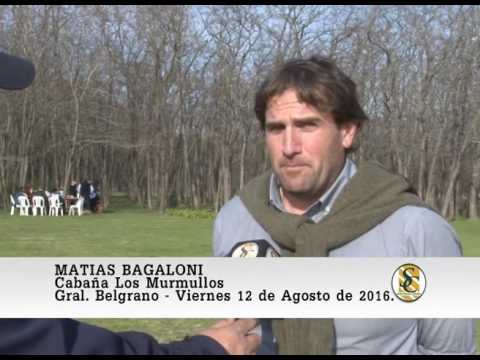 12-08-16 Nota Matias Bagaloni - Cabaña Los Murmullos e invitados - Gral Belgrano.