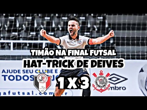Joinville 1 x 3 Corinthians - Gols e Entrevista - Semifinal da Liga Nacional de Futsal 2020