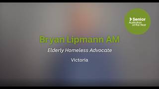 Meet your Australians – Bryan Lipmann AM – 2026 VIC Senior Australian of the Year