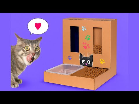 🐱🏠 Zrób Sam Mini Domek dla Kota | Prosta i Zabawa DIY dla Dzieci