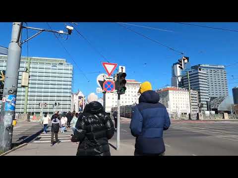 Vienna Walking Tour in March 2022, Austria | 4K | ASMR | City Ambience
