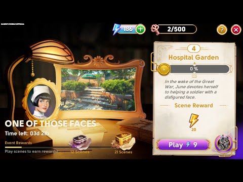 June's Journey Secrets 32 Scene 4 Hospital Garden Word Mode [4K UHD 60FPS]
