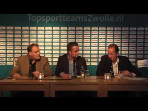 Persconferentie Landstede Volleybal - Kootfin Taurus
