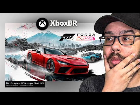 EVERYTHING ABOUT THE LAUNCH OF THE NEW FORZA HORIZON! - REACT XBOX BR