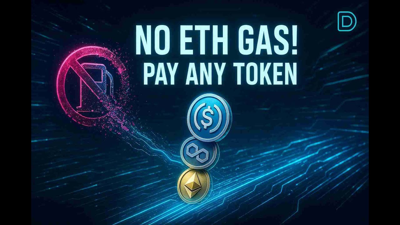 Pay Crypto Gas Fees With ANY Token: The Paymaster & ERC-4337 Explained