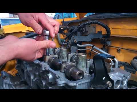 2005 nissan sentra 2.5l cylinder head install