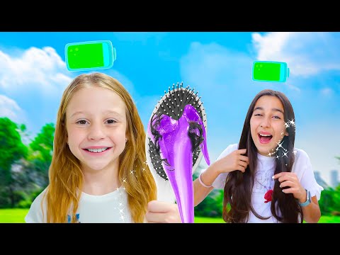 Nastya arkadaşlarına yardım eder iyi ve nazik davranışlar gösterir