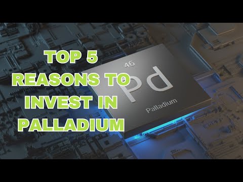 Die 5 wichtigsten Gründe für eine Investition in Palladium