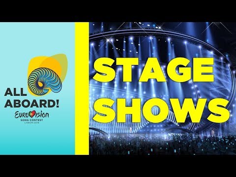 Eurovision 2018:Stage Shows (8 Countries)
