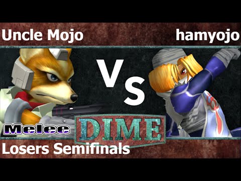 DIME 19 - SU | Uncle Mojo (Fox) vs FX | hamyojo (Sheik) Losers Semifinals - Melee