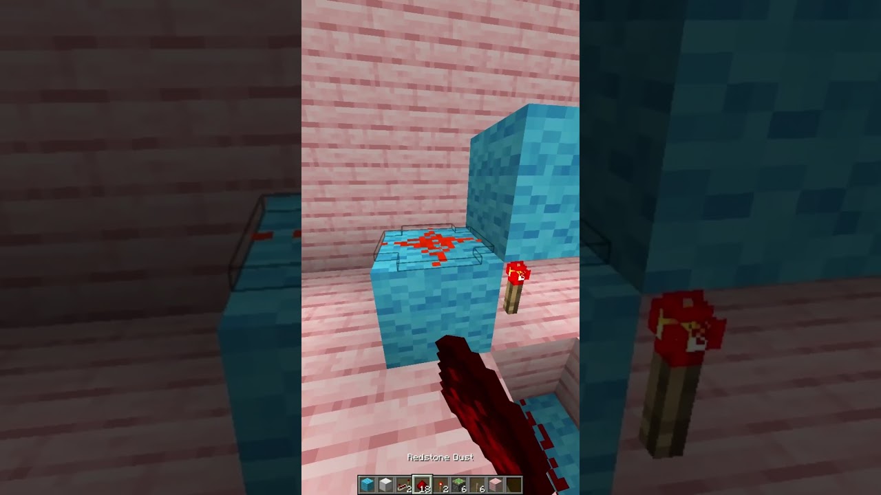 Simple 1x2 Flush door (Minecraft 1.20.1)