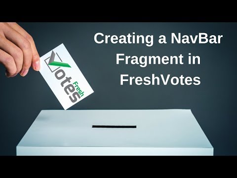 FreshVotes 35 - Adding a Navbar to our App