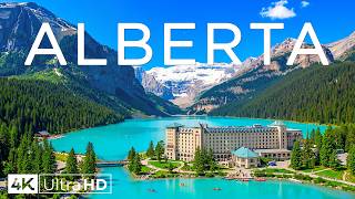 Alberta Canada 4K | Turquoise Lakes, Towering Rockies and Wild Mountain Landscapes