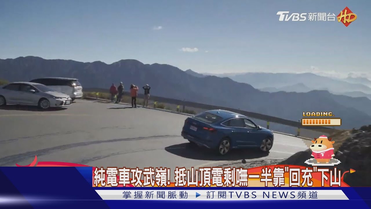 純電車攻武嶺! 抵山頂電剩嘸一半靠「回充」下山