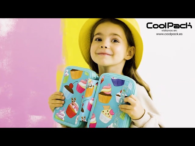 Vídeo relacionado con Coolpack F059639, Mochila escolar RIDER DARK GREY, Grey