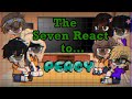 The Prophesied 7 React To Percy Jackson HoO PJO Percabeth Jiper Frazel
