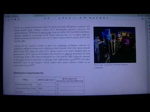 MongoTV_8847 - LOOKING AT GAMER PC HARDWARE - Part 966 - Extreme Ultraviolet Lithography