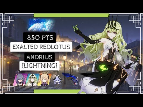 Honkai Impact 3: Exalted RL Andrius (404D) 850 pts - AE IO PV Bella 3* (Cerulean Flare)